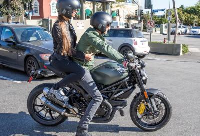 Ducati Monster Diesel: a Hollywood con Adrien Brody
